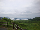 阿蘇山からの眺め