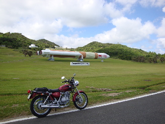 実物大ロケット模型